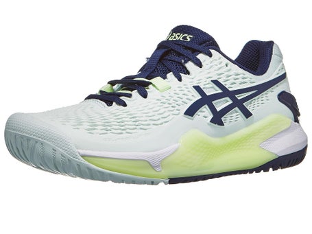 Zapatillas mujer Asics Gel Resolution 9 Pale Mint Azul MULTIPISTA