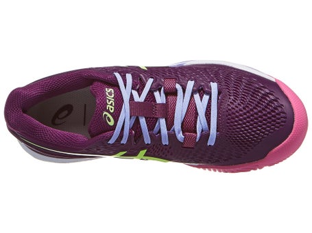 Asics Gel Resolution 9 Padel\Mauve/Green Womens Shoes
