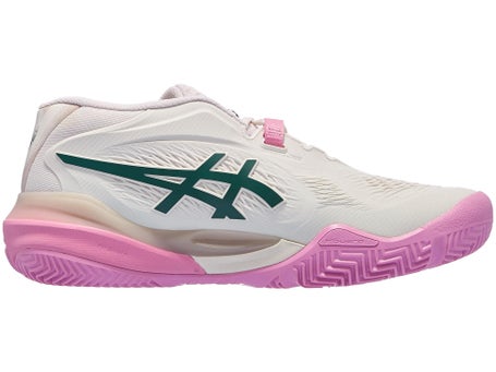 Asics Gel Resolution X Padel\Oat/Jewel Grn Womens Shoe