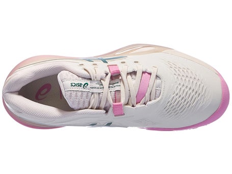 Asics Gel Resolution X Padel\Oat/Jewel Grn Womens Shoe