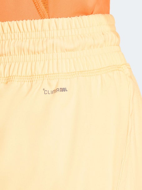 adidas Womens Spring Club Short - Yellow