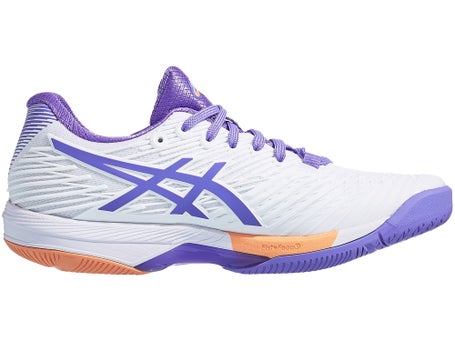 Asics Solution Speed FF 2 AC White/Amethyst Womens Shoe | Total Padel