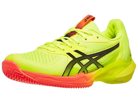 Asics Solution Speed FF 3 Clay\Yellow/Black Womens Shoe