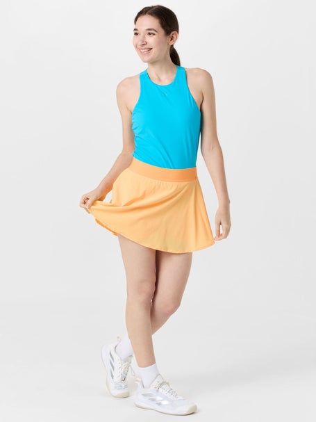 adidas Womens Spring Match Skirt Yellow