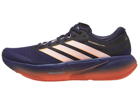 adidas Supernova Solution 3\Womens Shoes\Drk Blue/Oran