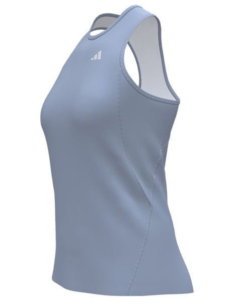 Camiseta mujer adidas Team Court Azul Claro