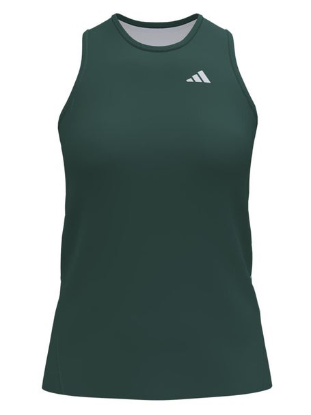 adidas Womens Team Court Tank Green