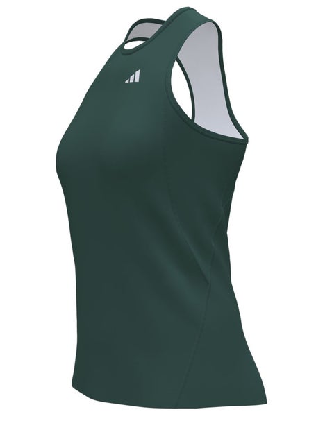 adidas Womens Team Court Tank Green