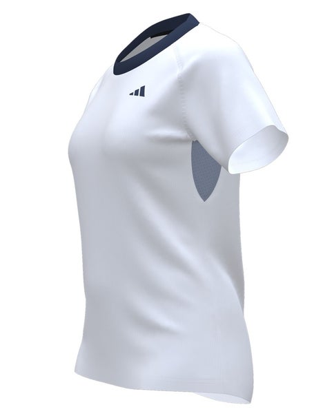 adidas Womens Team Court Top White