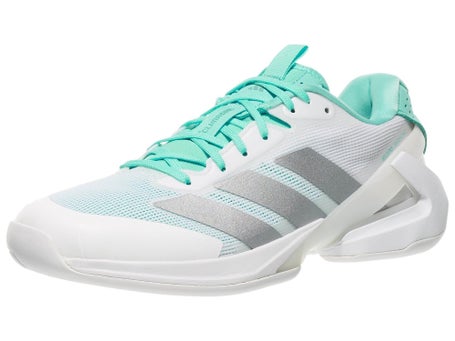 Chaussures Femme adidas adizero Ubersonic 5 Wh Silver Aqua TOUTES SURFACES