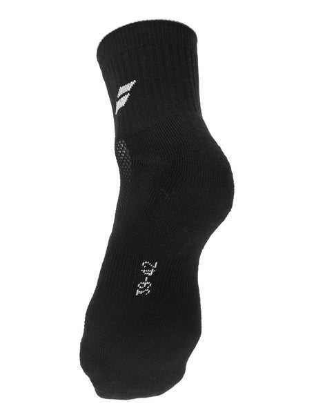 Babolat 3 Pairs Pack Quarter Sock Black