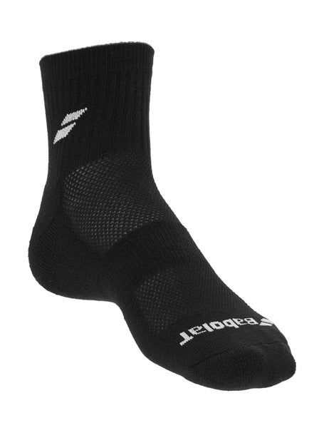Babolat 3 Pairs Pack Quarter Sock Black