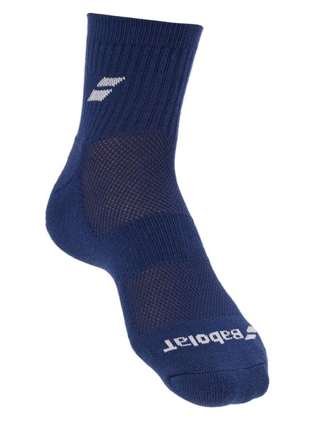 Babolat 3 Pairs Pack Quarter Sock White/Blue/Grey