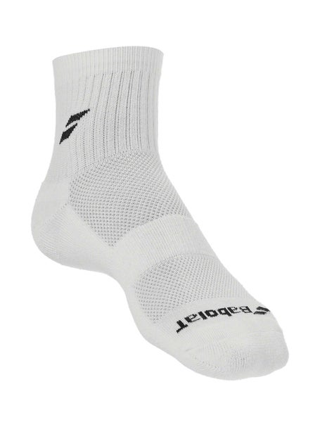 Babolat 3 Pairs Pack Quarter Sock White