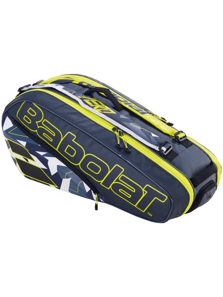 Sac à dos Babolat Pure Aero Gris/Jaune/Blanc - Sports Raquettes