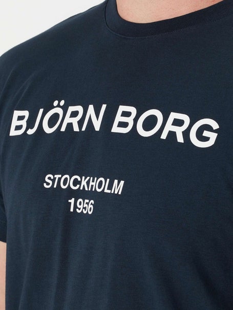 Camiseta manga corta hombre Björn Borg Logo Primavera