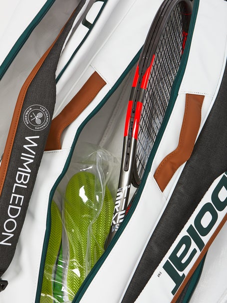 Babolat Pure x 12 Wimbledon Tennis Bag - White/Grey