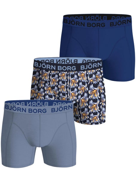 3 Boxer Bjorn Borg Cotton Stretch Autunno Uomo