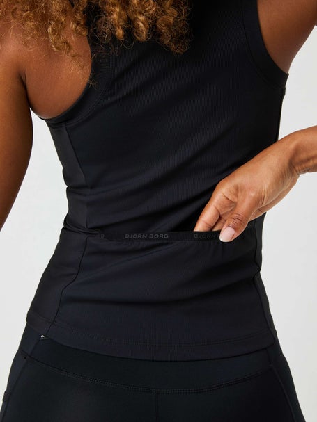 Bjorn Borg Womens Fall Ace Rib Pocket Tank