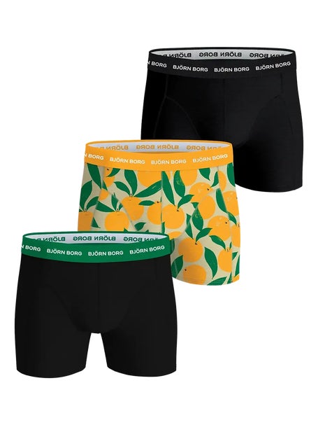 Bjorn Borg Mens Fall Cotton Stretch 3-Pack Boxer