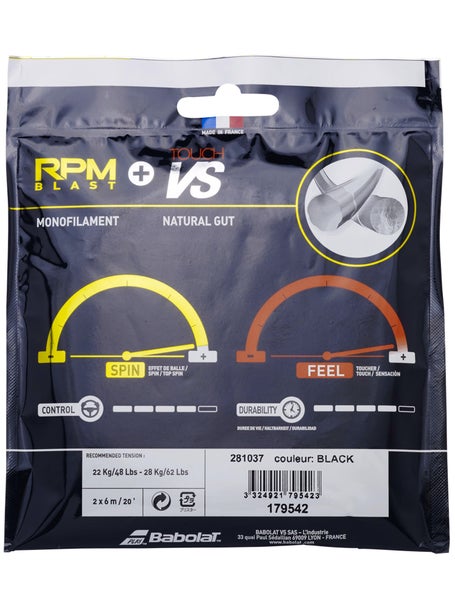 Babolat Hybrid RPM Blast 125+ RPM Soft 130 String 