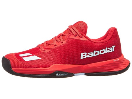 Babolat Jet Mach III AC\Cherry Tomato/Wh Junior Shoes