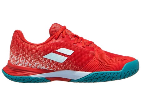 Babolat Jet Mach III AC\Fiesta Red Junior Shoes