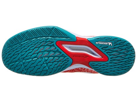 Babolat Jet Mach III AC\Fiesta Red Junior Shoes