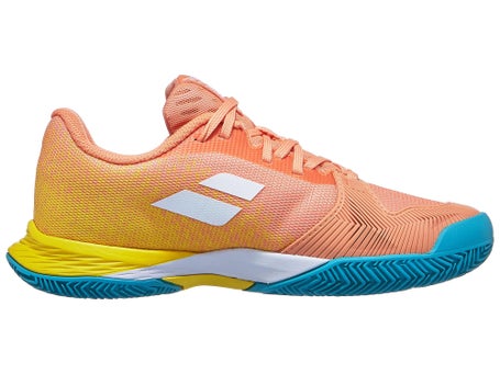 Babolat Jet Mach III Clay\Coral/Gold Fusion Junior Shoe