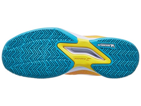 Babolat Jet Mach III Clay\Coral/Gold Fusion Junior Shoe
