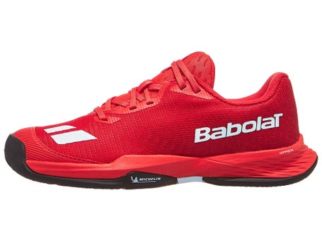 Babolat Jet Mach III Clay\Cherry Tomato/Wh Junior Shoe