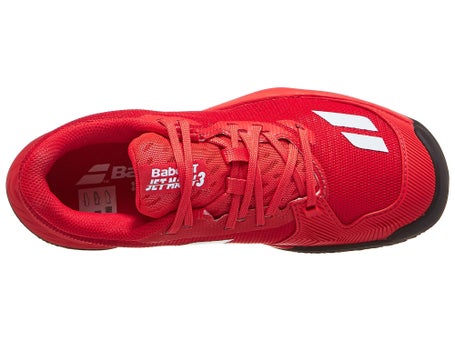 Babolat Jet Mach III Clay\Cherry Tomato/Wh Junior Shoe