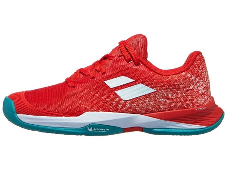 Babolat Jet Mach III Clay\Fiesta Red Junior Shoes