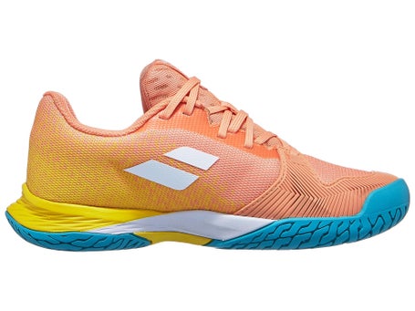 Babolat Jet Mach III AC\Coral/Gold Fusion Junior Shoes