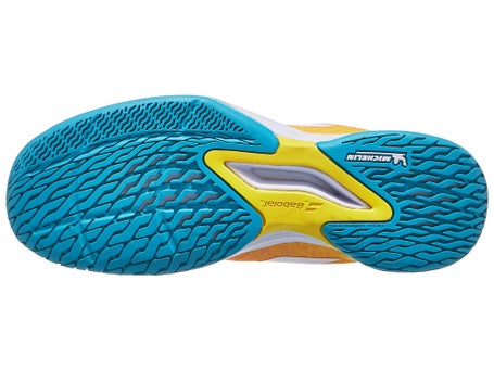Babolat Jet Mach III AC\Coral/Gold Fusion Junior Shoes