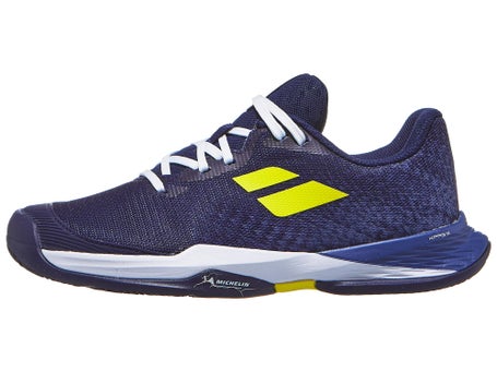 Babolat Jet Mach III SANDPLATZ Kinderschuh Sodalite Blue