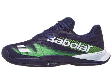Babolat Jet Premura 2 Padel\Blue/Green Junior Shoes