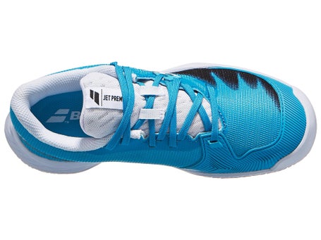 Babolat Jet Premura 2 Padel\Cyan Blue/White Junior Shoe