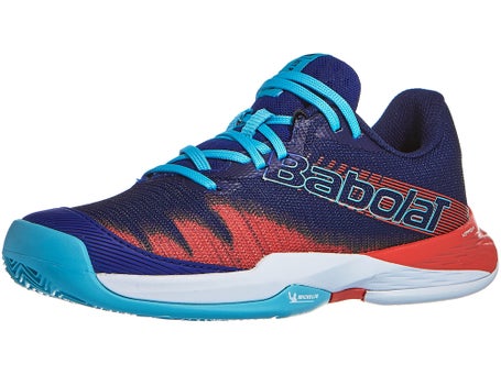 Babolat Jet Premura 2 Zapatillas de Padel Hombre Blue/Poppy Red