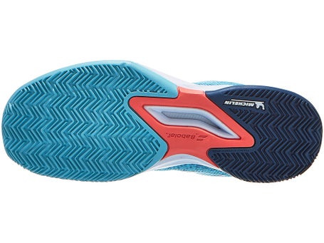Babolat Jet Mach III Clay\Angel Blue Junior Shoes