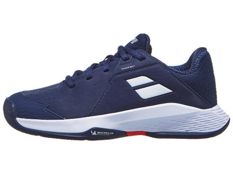 Babolat Propulse AC\Estate Blue/White Junior Shoes