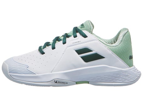 Babolat Propulse Wimbledon AC\White/Green Junior Shoes