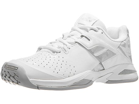 Babolat Propulse AC\Wimbledon White/Silver Junior Shoes