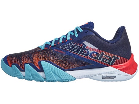 Babolat Jet Premura 2 Padel\Blue/Red Mens Shoes