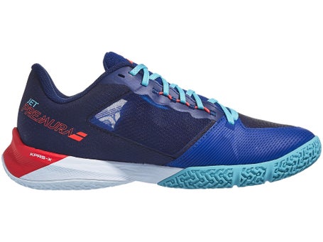 Babolat Jet Premura 2 Padel\Blue/Red Mens Shoes