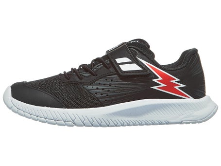 Babolat Pulsion AC Velcro\ Black/FiestaRed Junior Shoes
