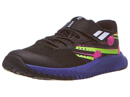 Scarpe Babolat Pulsion Velcro Nero Blu scuro Junior TUTTE LE SUPERFICI