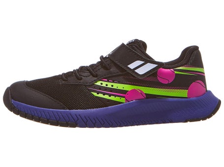Babolat Pulsion AC Velcro\Black/Dark Blue Junior Shoes