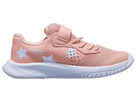 Zapatillas júnior Babolat Pulsion Velcro Evening Sand MULTIPISTA