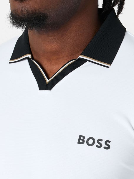BOSS Mens Summer Tennis Berrettini Serve 2 Polo